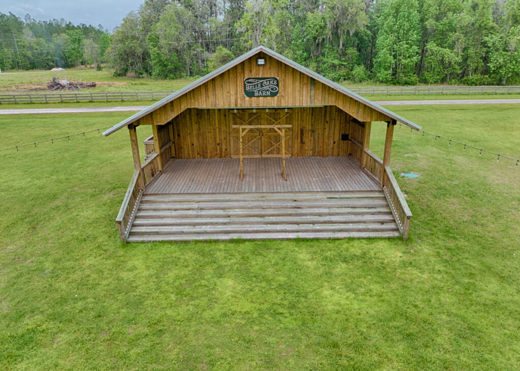 front view of the bandshell venue