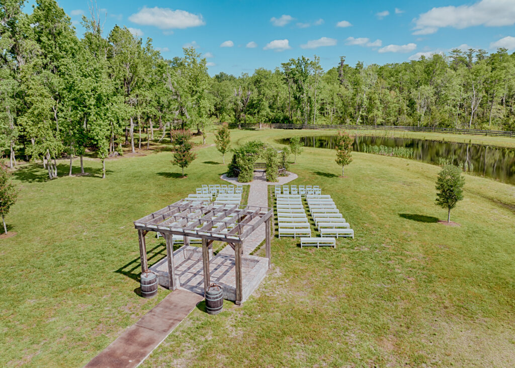 daytime ariel photo of the swings ceremony option