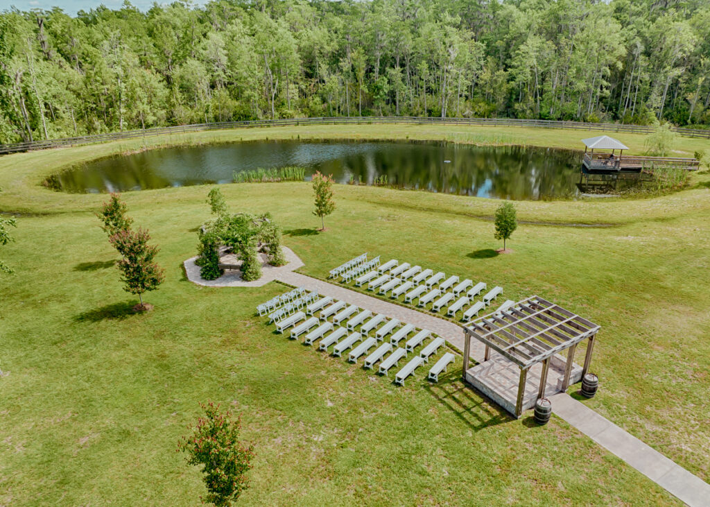 daytime ariel photo of the swings ceremony option