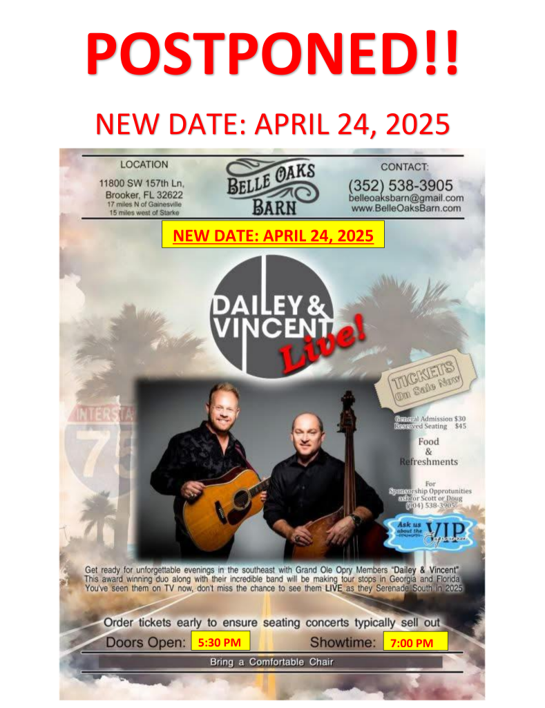 Dailey & Vincent Live Show